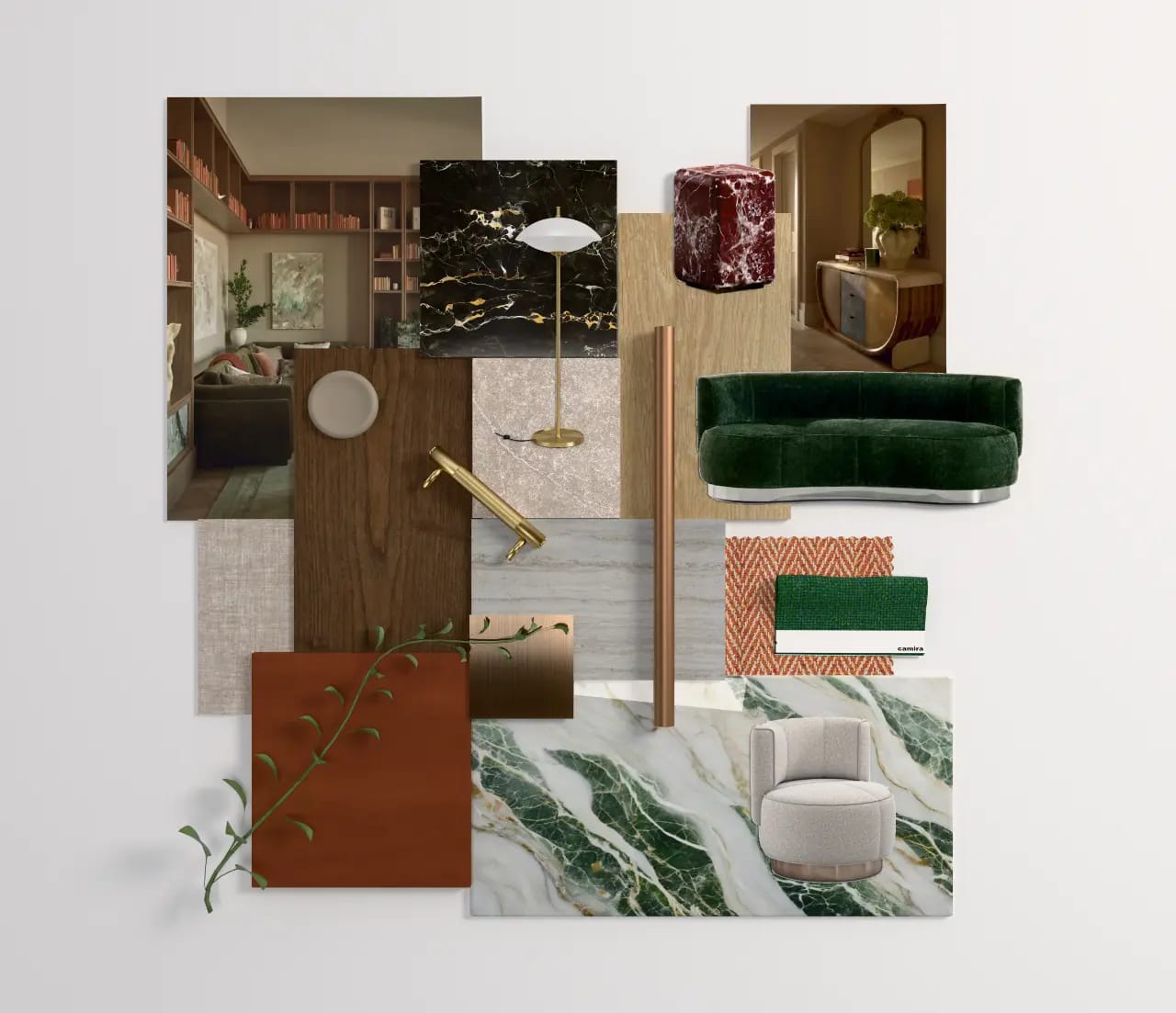 Verdant heritage material board